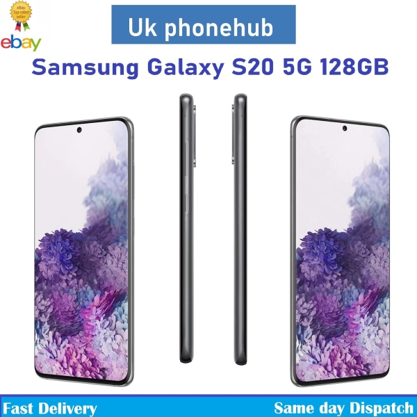 Samsung Galaxy S20 5G 128GB/12GB Android entsperrt Smartphone Top Zustand