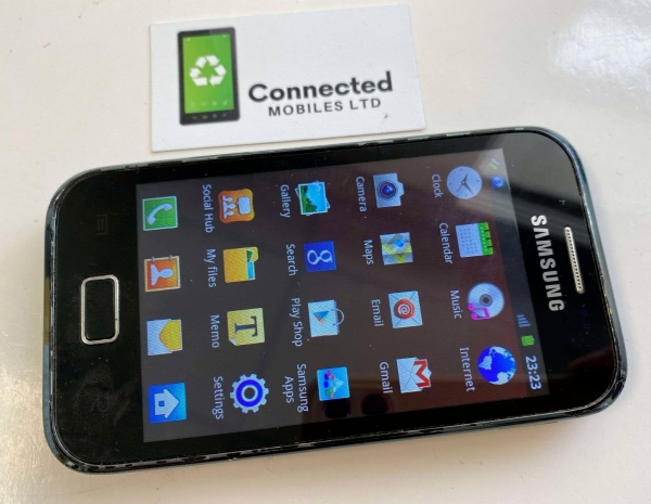 Samsung Galaxy Ace Plus (S7500) Smartphone (entsperrt) Android schwarz Modell 2012