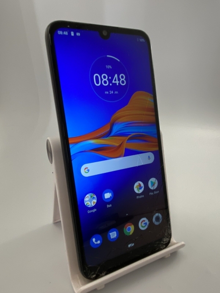 Motorola Moto E6 Plus schwarz entsperrt 32GB 6,1″ 13MP Android Smartphone gesprungen