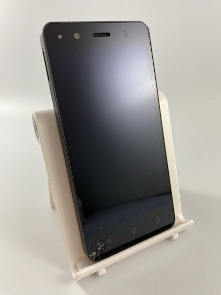 BQ Aquaris M4.5 schwarz Dual SIM 16GB 4,5″ 8MP Android Smartphone gesprungen defekt #B