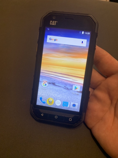 CAT S30 8GB – schwarzes (entsperrt) Smartphone Android