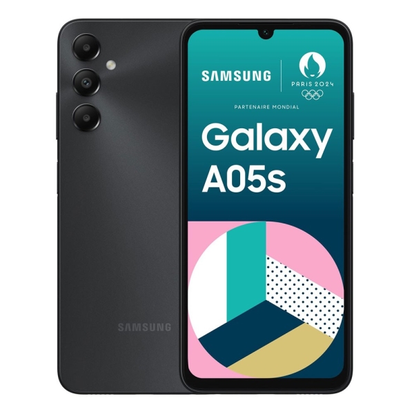 Samsung Galaxy A05s 64GB Smartphone schwarz EU 6.70″, Dual SIM, 50 Mpx, 4G