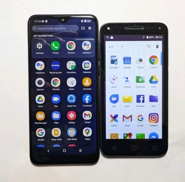 Restposten 2x Alcatel Android Smartphones, 5028y, 4047x, Details in Beschreibung