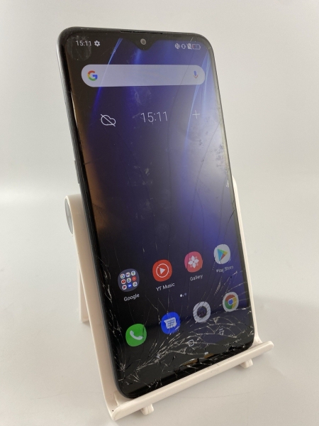 Alcatel 1S 2020 grau 6,22″ Dual SIM Android Smartphone gesprungen unvollständig #MST