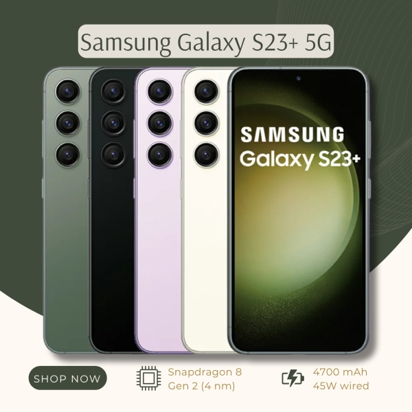 Neu Samsung Galaxy S23+ Plus 5G SM-S916U 256GB Ohne Vertrag Handy Smartphone