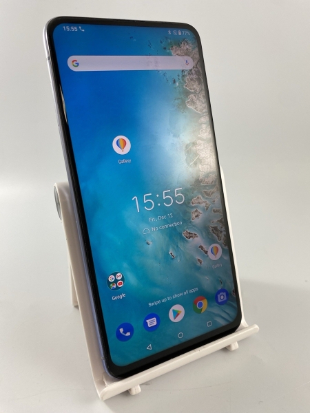 Asus Zenfone 6 silber entsperrt 128GB 6,4″ 48MP Android Smartphone gesprungene Rückseite