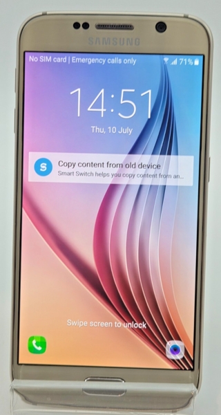 Samsung Galaxy S6 SM-G920F 5,1 Zoll 32GB 3GB RAM (entsperrt) Smartphone – Gold