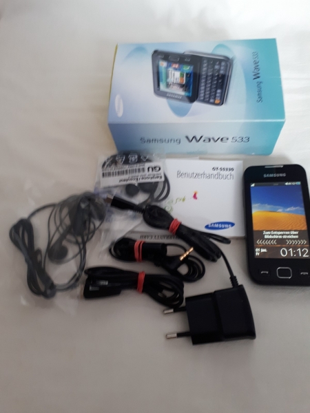 Samsung  Wave GT-S5330- Schwarz (Ohne Simlock) Smartphone