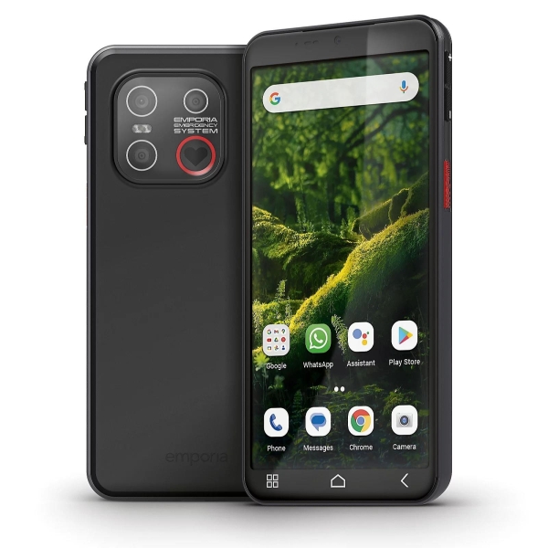 Emporia Smart 6 Lite Smartphone – 6GB – 128GB – schwarz