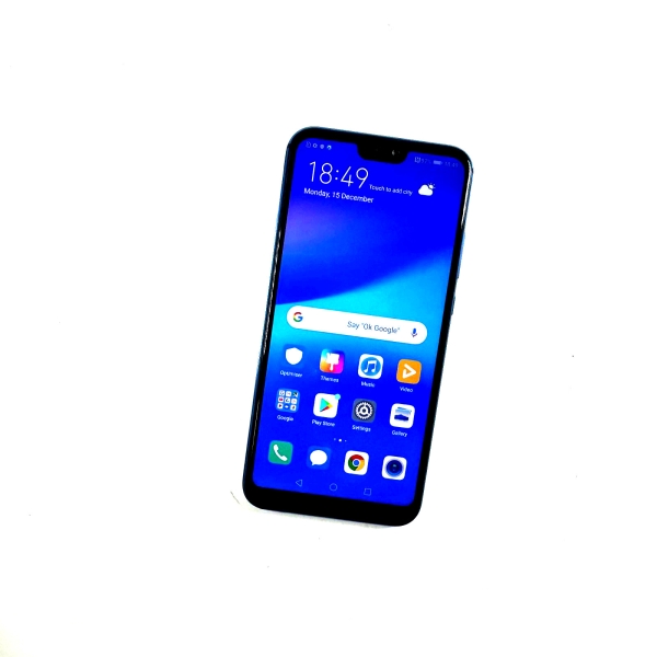 Huawei P20 Lite ANE-LX1 64GB Unlocked Klein Blue Dual Sim Average Grade C 252