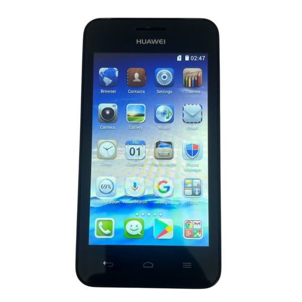 Huawei Ascend Y330 U01 entsperrt SIM-frei schwarz 4GB – Vintage Android Handy (F58)
