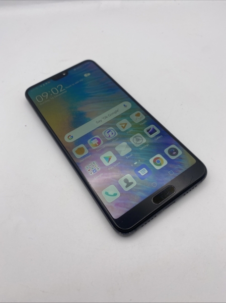 Huawei P20 EML-L09 128GB schwarz entsperrt Smartphone Single SIM schlechter Zustand