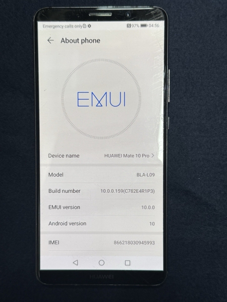 Huawei Mate 10 Pro BLA-L29 – 128 GB – Smartphone titangrau (entsperrt)
