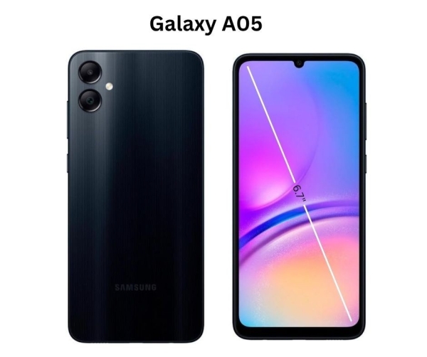 Samsung Galaxy A05 4GB 64GB schwarz Dual SIM entsperrt Smartphone 50MP 5000mAh