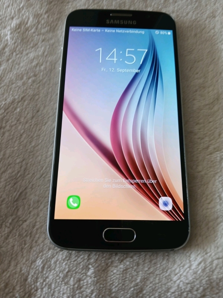 Samsung Galaxy S6 32GB Black Android Smartphone Gebraucht sehr  Guter Zustand!!