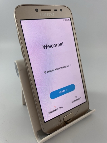 Samsung Galaxy J2 Pro Gold entsperrt 16GB 5,0″ 8MP Android Smartphone gesprungen