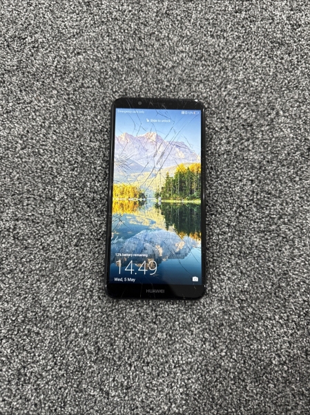 Huawei Y7 2018 LDN-L01 schwarz entsperrt 16GB 2GB RAM 6″ Android Smartphone gesprungen