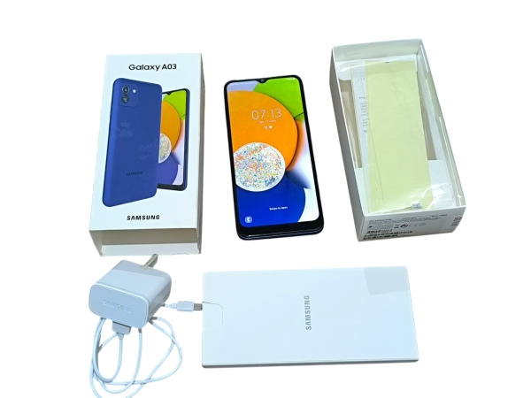 Samsung Galaxy A03 Smartphone Blau SM-A035G 4/64GB Dule SIM NFC