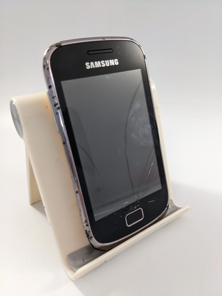 Samsung Galaxy Mini 2 gelb orange Netzwerk Android Smartphone gesprungen inkl