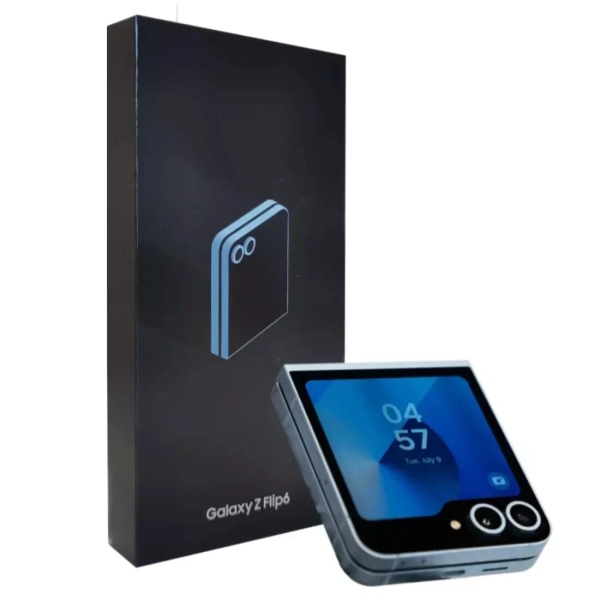 Handy SAMSUNG Galaxy Z Flip 6 5G F741 12+256GB Smartphone Faltbar BLAU