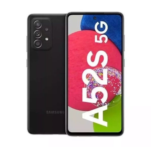 Samsung Galaxy A52s SM-A528B/DS 5G 128GB/6GB entsperrt Smartphone – schwarz makellos