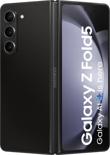 SAMSUNG Galaxy Z Fold5 256GB Schwarz – Hervorragend – Smartphone