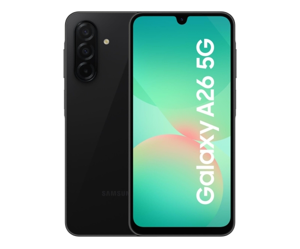 Samsung Galaxy A26 5G Smartphone – 6/128GB 6,7″ 120 Hz Schwarz Handy 6,7 Zoll