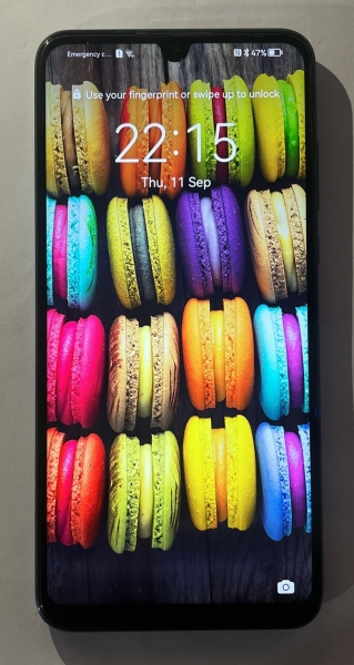 Huawei P30 Lite MAR-LX1A 256GB blau Smartphone „funktionierender gebrauchter Zustand“