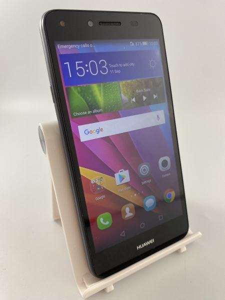 Huawei Y6II schwarz entsperrt 16GB 5,5″ 13MP Android 6.0 Smartphone Defekt #C02