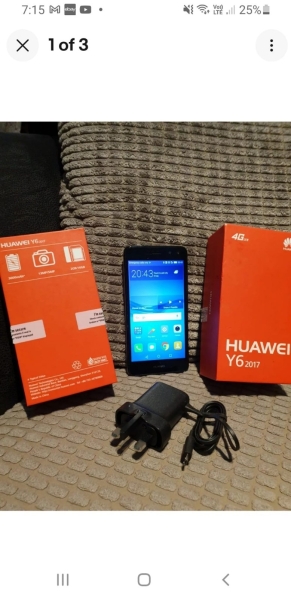 Huawei Y6 2017 MYA-L11 16GB (entsperrt) Android 6 Smartphone weiß