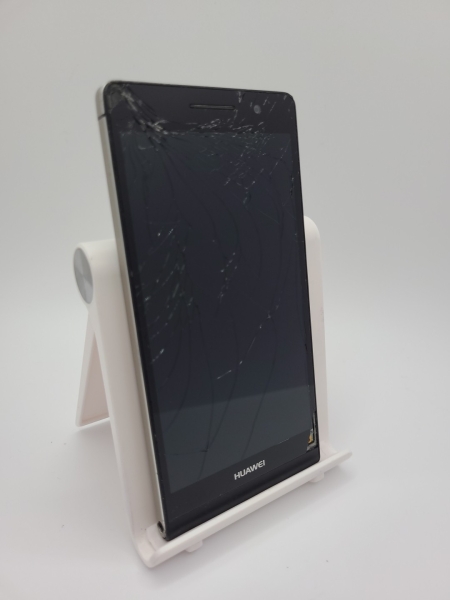Huawei Ascend P6 schwarz 8GB 4,7″ 8MP Android Smartphone gesprungen defekt #A