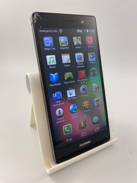 Huawei Ascend P7 schwarz entsperrt 16GB 5,0″ 13MP 2GB Android Smartphone gesprungen