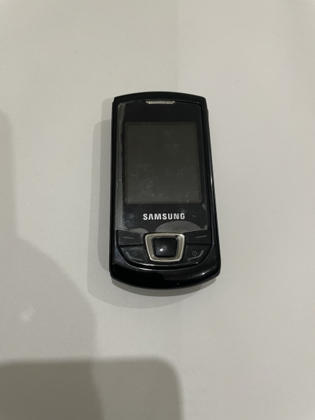 Samsung Monte Slide GT-E2550 Strong Black (Entsperrt) Handy Gut Verpackt