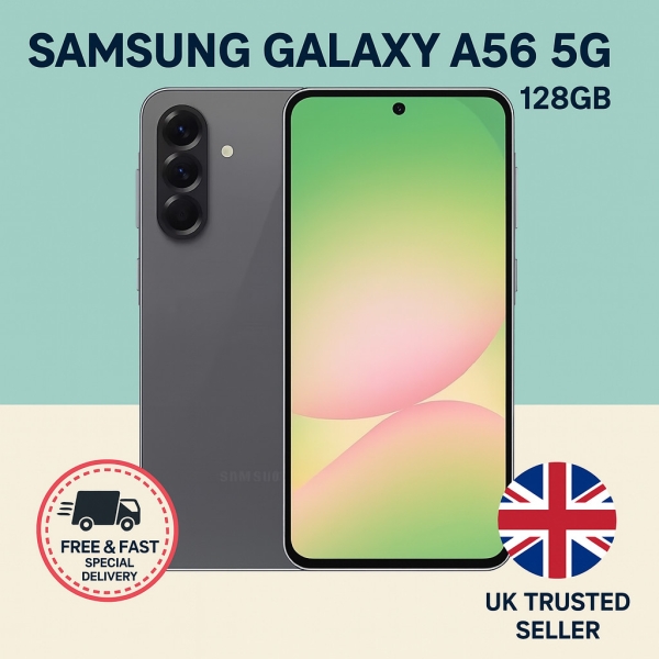 Neu Samsung Galaxy A56 5G 128GB entsperrt Smart, Android Handy 2025
