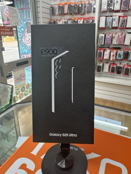 Samsung S25 Ultra Smartphone 256GB Titanium Black Neu Versiegelt