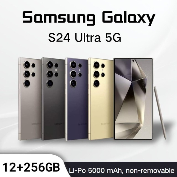 Neu Samsung Galaxy S24 Ultra 5G SM-S928U 256GB Ohne Vertrag Smartphone Handys