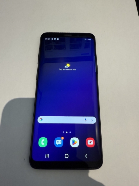Samsung Galaxy S9 SM-G960F – 64GB – schwarzes (entsperrt) Smartphone (Einzel-SIM)