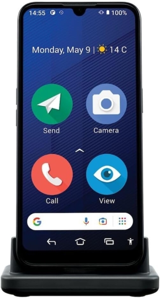 Doro 8200 Smartphone – Blau – Entsperrt – für Senioren – Ladeschale – Neu