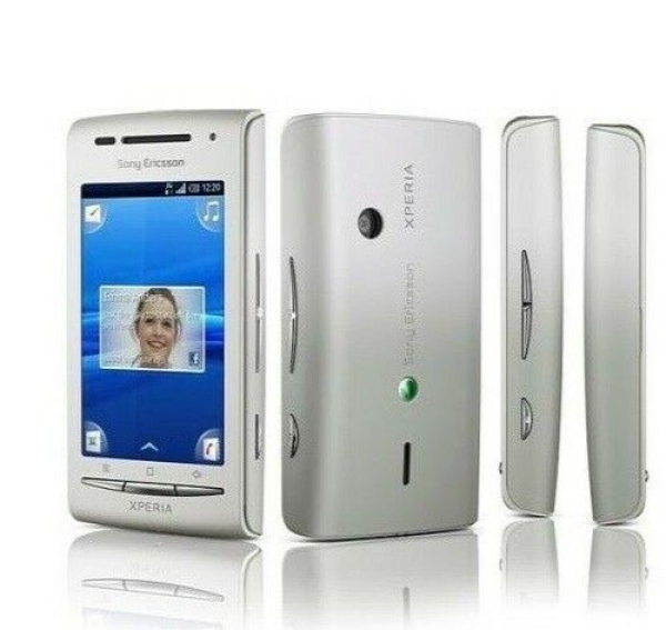 Sony Ericsson Xperia X8 E15i – Weiss (Ohne Simlock) Smartphone
