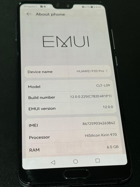 Huawei P20 Pro – 128 GB – Smartphone Twilight (entsperrt) – Farbe