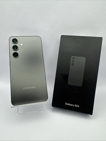 Samsung Galaxy S24 128GB 5G Smartphone 8GB RAM Dual-Sim entsperrt Onyx Black A