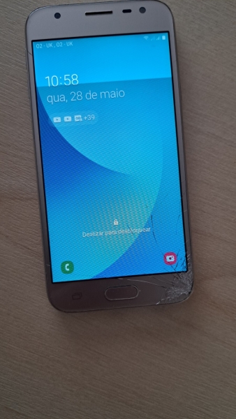 Samsung Galaxy J3 SM-J330F – 16 GB – Smartphone pink (entsperrt)