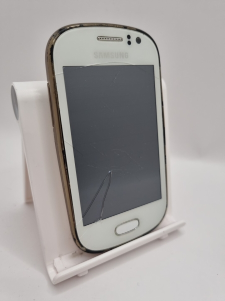 Samsung Galaxy Fame weiß entsperrt 4GB Android Smartphone gesprungen unvollständig