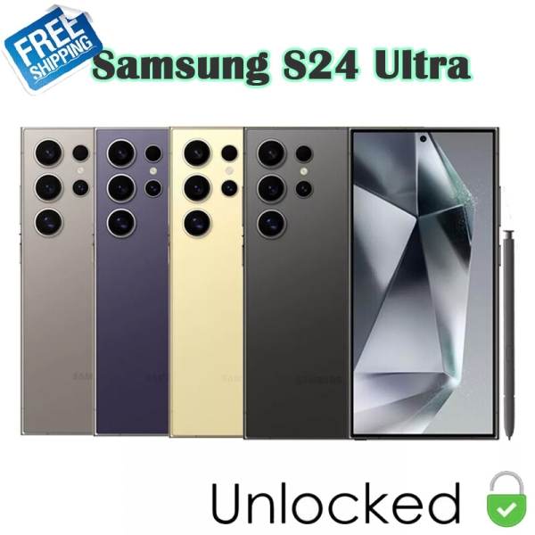 Samsung Galaxy S24 Ultra (5G) SM-S926U 256GB 12GB Ohne Vertrag Handys Smartphone