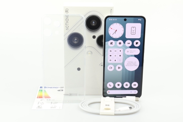 Smartphone Nothing Phone 3a Lite, neuwertig, weiß, 256 GB