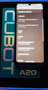 Smartphone Cubot A20 48Megapixel 5100mAh (4GB up to 12GB)+128GB