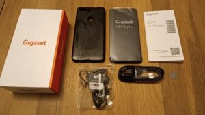Smartphone Gigaset GS370 Plus 64GB Dual SIM – ohne Simlock mit Zubehör und OVP