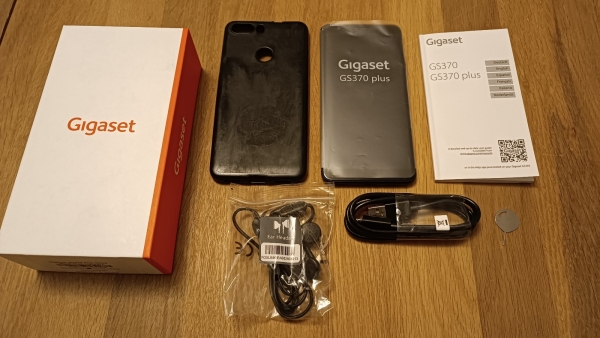 Smartphone Gigaset GS370 Plus 64GB Dual SIM – ohne Simlock mit Zubehör und OVP