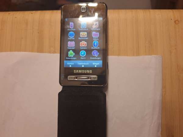 Handy Samsung SGH F480 braun  ohne Simlock Smartphone