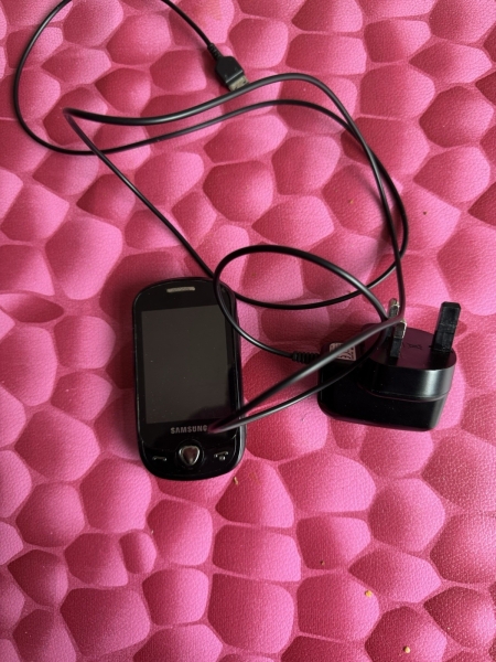 Samsung Galaxy GT-C3510 entsperrt schwarz Android Smartphone